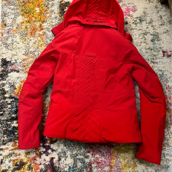 Spyder Women’s Pinnacle Ski Jacket in Pulse/Red, size 6 - Picture 13 of 14